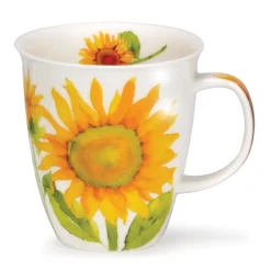 Dunoon Shape: Nevis|Nevis Flora Sunflower Mug