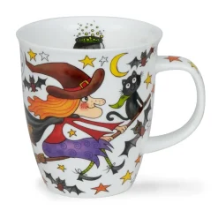 Dunoon Shape: Nevis|Nevis Spooky Wooky Witch Mug