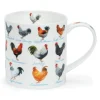 Dunoon Shape: Orkney|Orkney On the Farm Chickens Mug