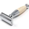 Edwin Jagger Razors|Ivory & Chrome Plated Double Edge Safety Razor