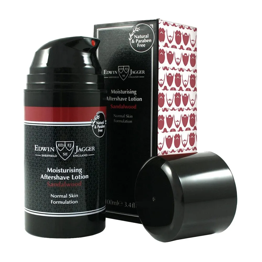 Edwin Jagger Pre-Shave & Post-Shave|Sandalwood Aftershave Lotion