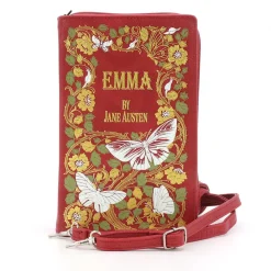 Cultural Icons|Emma Book Clutch Bag