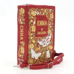 Cultural Icons|Emma Book Clutch Bag