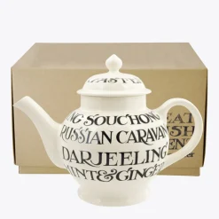 Emma Bridgewater Emma Bridgewater|Teapots|Black Toast 4 Mug Teapot