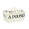 Emma Bridgewater Kitchen Tools|Emma Bridgewater|Black Toast Half a Pound Small Butter Dish