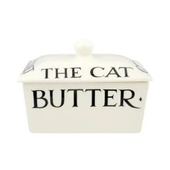 Emma Bridgewater Kitchen Tools|Emma Bridgewater|Black Toast Half a Pound Small Butter Dish