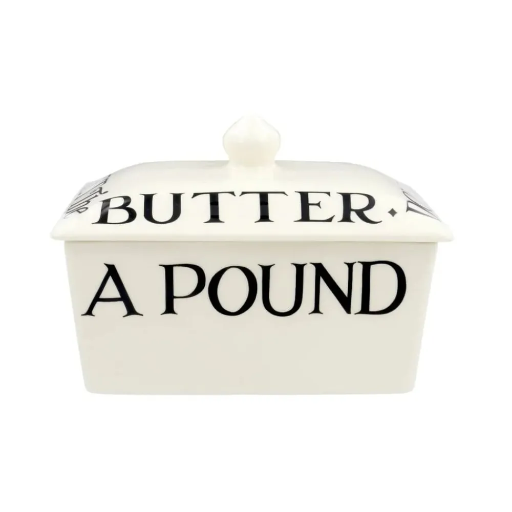 Emma Bridgewater Kitchen Tools|Emma Bridgewater|Black Toast Half a Pound Small Butter Dish