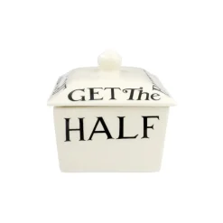 Emma Bridgewater Kitchen Tools|Emma Bridgewater|Black Toast Half a Pound Small Butter Dish