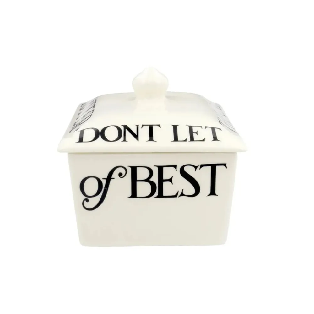 Emma Bridgewater Kitchen Tools|Emma Bridgewater|Black Toast Half a Pound Small Butter Dish