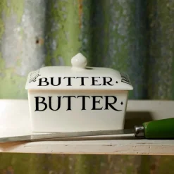 Emma Bridgewater Kitchen Tools|Emma Bridgewater|Black Toast Half a Pound Small Butter Dish