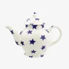 Emma Bridgewater Emma Bridgewater|Teapots|Blue Star 4 Mug Teapot