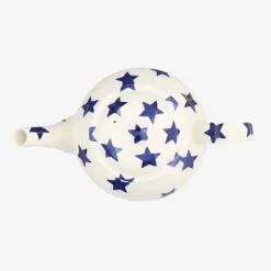 Emma Bridgewater Emma Bridgewater|Teapots|Blue Star 4 Mug Teapot