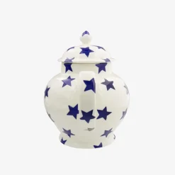 Emma Bridgewater Emma Bridgewater|Teapots|Blue Star 4 Mug Teapot
