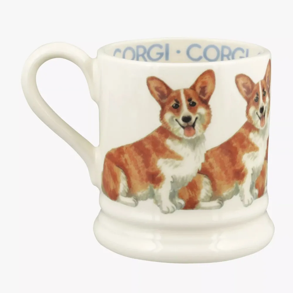 Emma Bridgewater Emma Bridgewater|Dogs Pembroke Welsh Corgi 1/2 Pint Mug