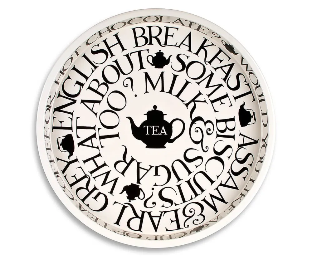 Emma Bridgewater Trays|Emma Bridgewater|Black Toast Deepwell Tray