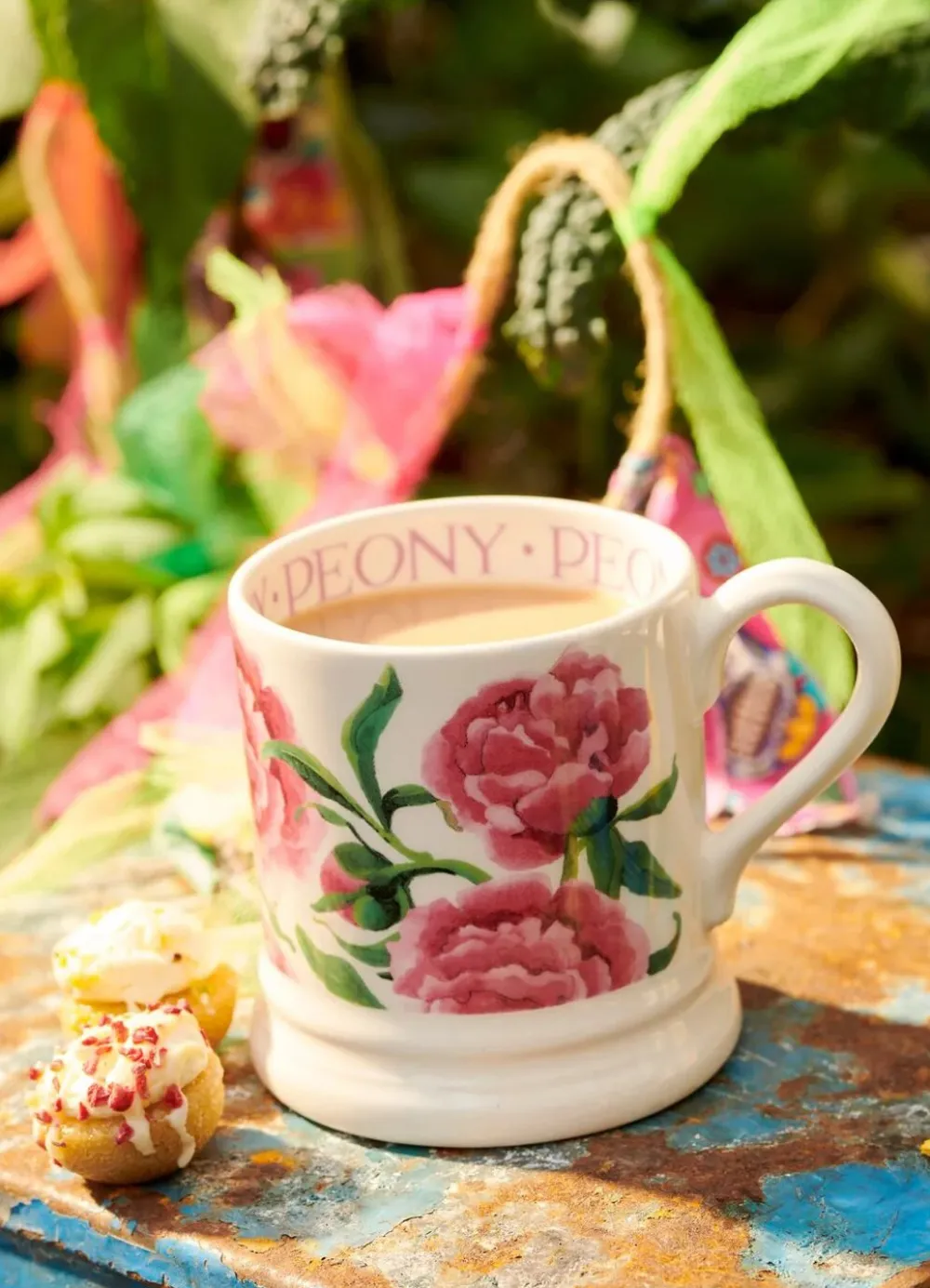 Emma Bridgewater Emma Bridgewater|Assorted Mugs|Flowers Pink Peony 1/2 Pint Mug