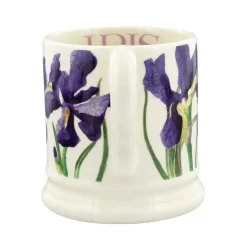 Emma Bridgewater Emma Bridgewater|Flowers Blue Iris 1/2 Pint Mug