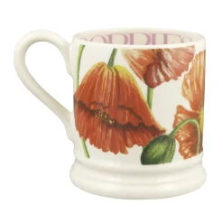 Emma Bridgewater Assorted Mugs|Emma Bridgewater|Flowers Red Poppy 1/2 Pint Mug
