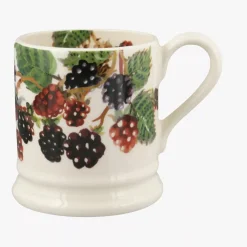 Emma Bridgewater Emma Bridgewater|Assorted Mugs|Fruits Blackberry 1/2 Pint Mug