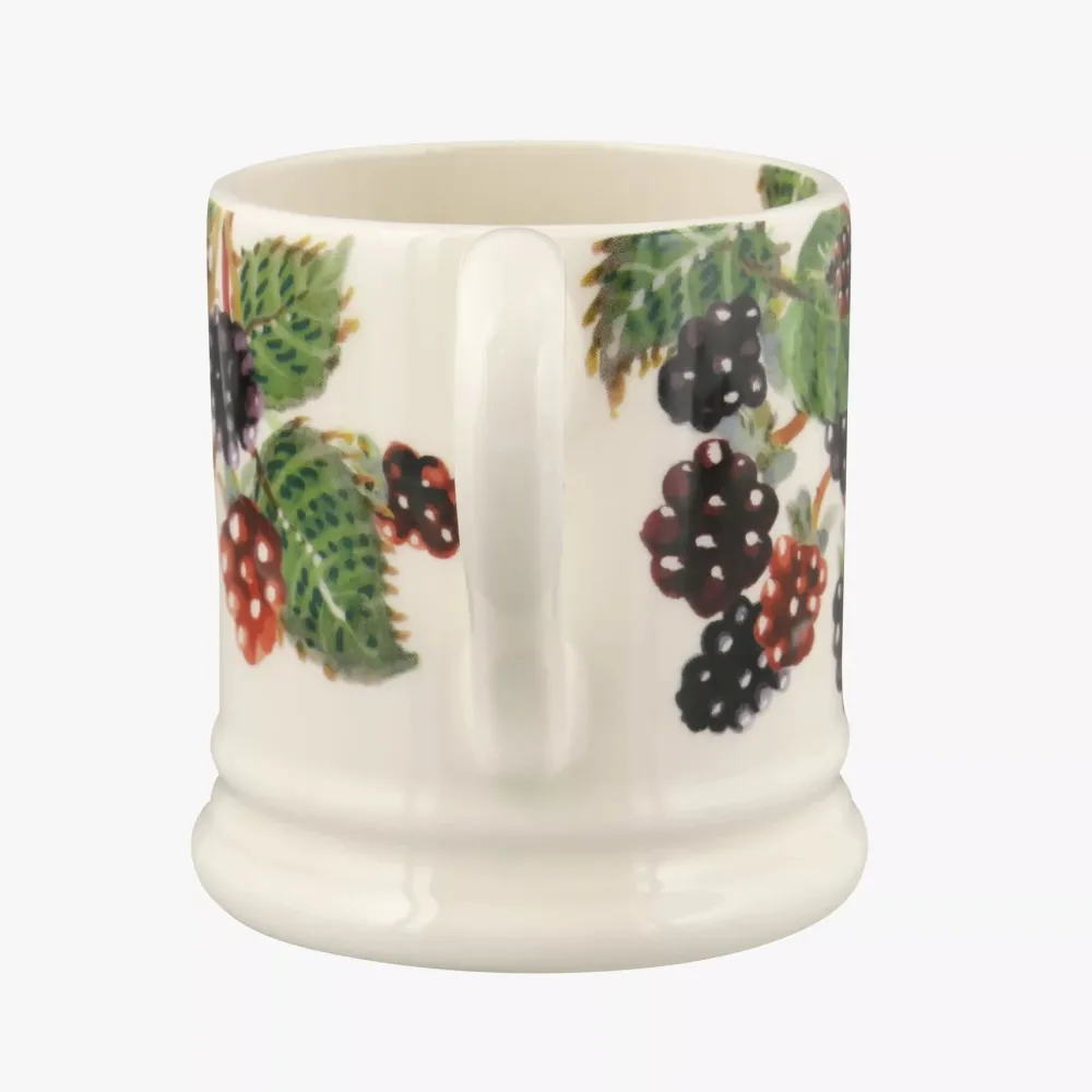 Emma Bridgewater Emma Bridgewater|Assorted Mugs|Fruits Blackberry 1/2 Pint Mug