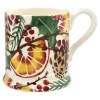Emma Bridgewater Assorted Mugs|Emma Bridgewater|Holly Wreath 1/2 Pint Mug