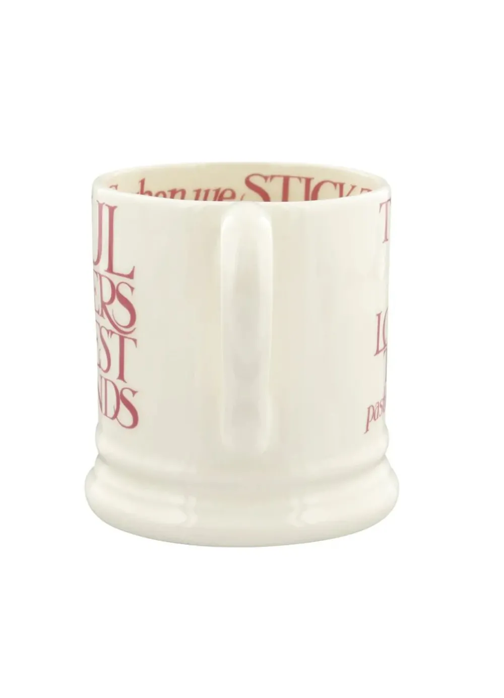 Emma Bridgewater Emma Bridgewater|Assorted Mugs|Pink Toast Soul Sisters 1/2 Pint Mug