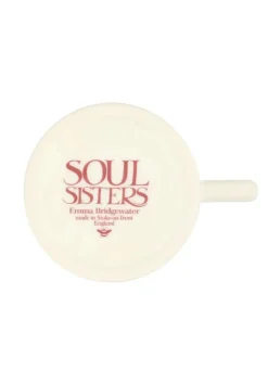Emma Bridgewater Emma Bridgewater|Assorted Mugs|Pink Toast Soul Sisters 1/2 Pint Mug