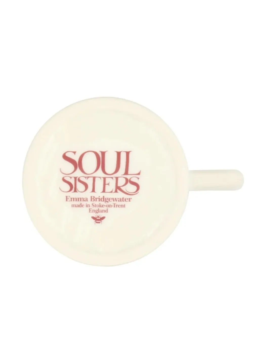 Emma Bridgewater Emma Bridgewater|Assorted Mugs|Pink Toast Soul Sisters 1/2 Pint Mug