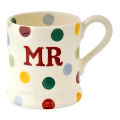 Emma Bridgewater Emma Bridgewater|Assorted Mugs|Polka Dot Mr Mug 1/2 Pint mug