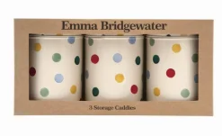 Emma Bridgewater Decorative Tins|Tea Tins & Storage Jars|Polka Dot Round Caddies