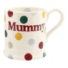 Emma Bridgewater Emma Bridgewater|Assorted Mugs|Polka Dot Mummy 1/2 Pint Mug