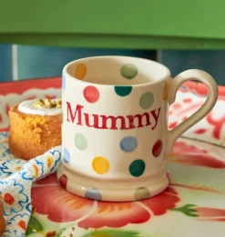 Emma Bridgewater Emma Bridgewater|Assorted Mugs|Polka Dot Mummy 1/2 Pint Mug