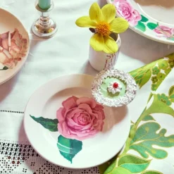 Emma Bridgewater Emma Bridgewater|Tea Plates|Roses All My Life 6.5" Plate