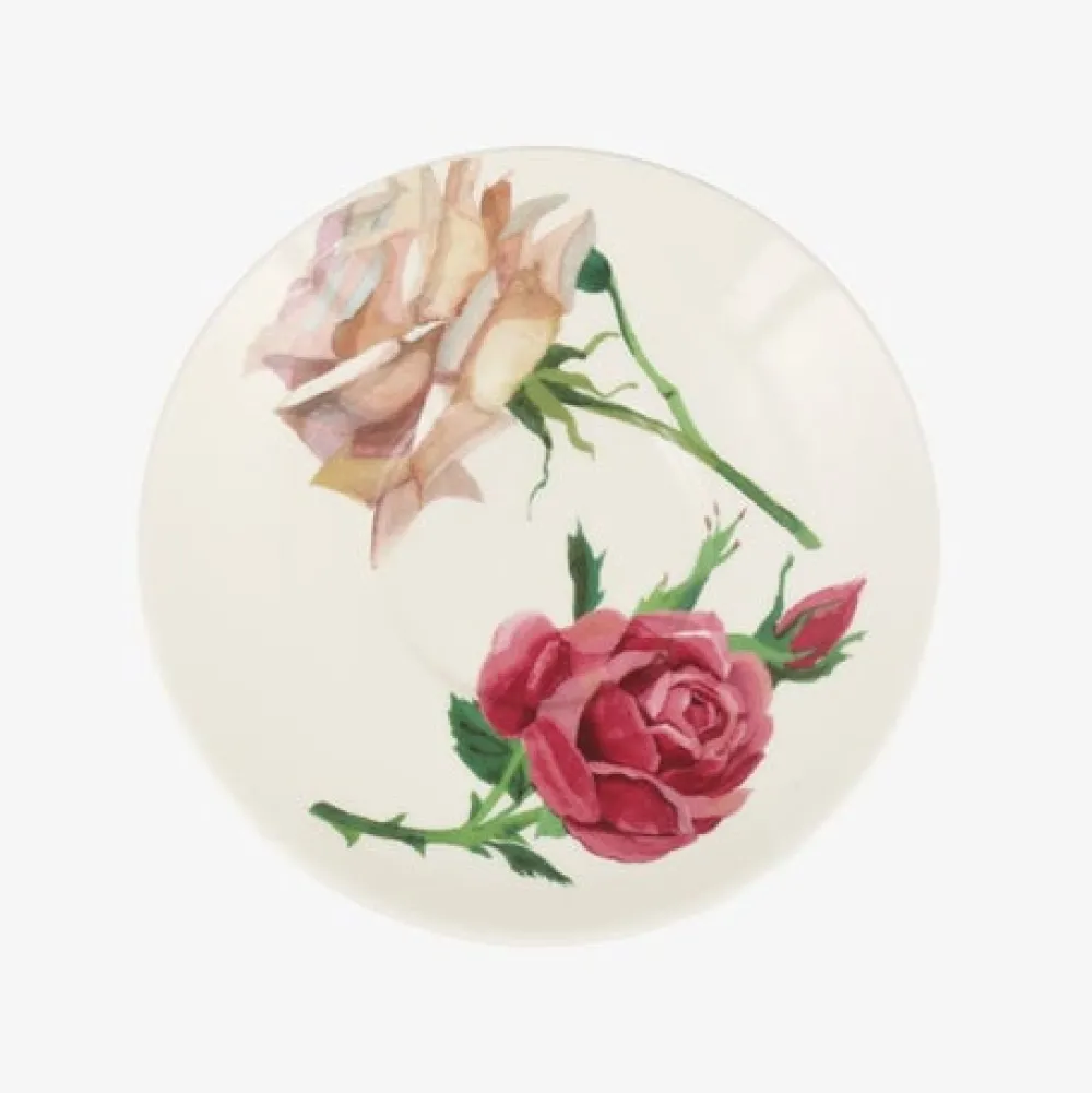 Emma Bridgewater Emma Bridgewater|Teacups & Saucers|Roses All My Life Large Teacup & Saucer
