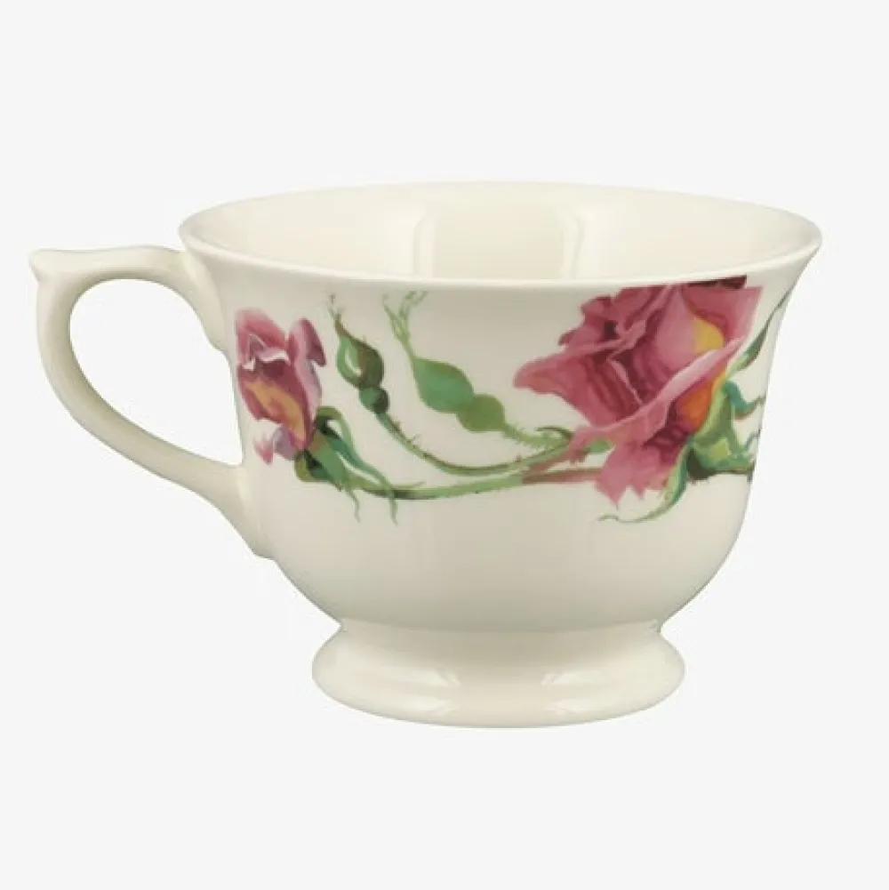 Emma Bridgewater Emma Bridgewater|Teacups & Saucers|Roses All My Life Large Teacup & Saucer