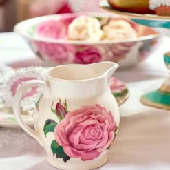 Emma Bridgewater Vases|Emma Bridgewater|Roses All My Life 1/2 Pint Jug