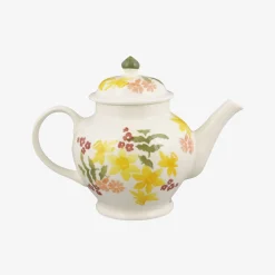 Emma Bridgewater Emma Bridgewater|Teapots|Wild Daffodils 3 Mug Teapot
