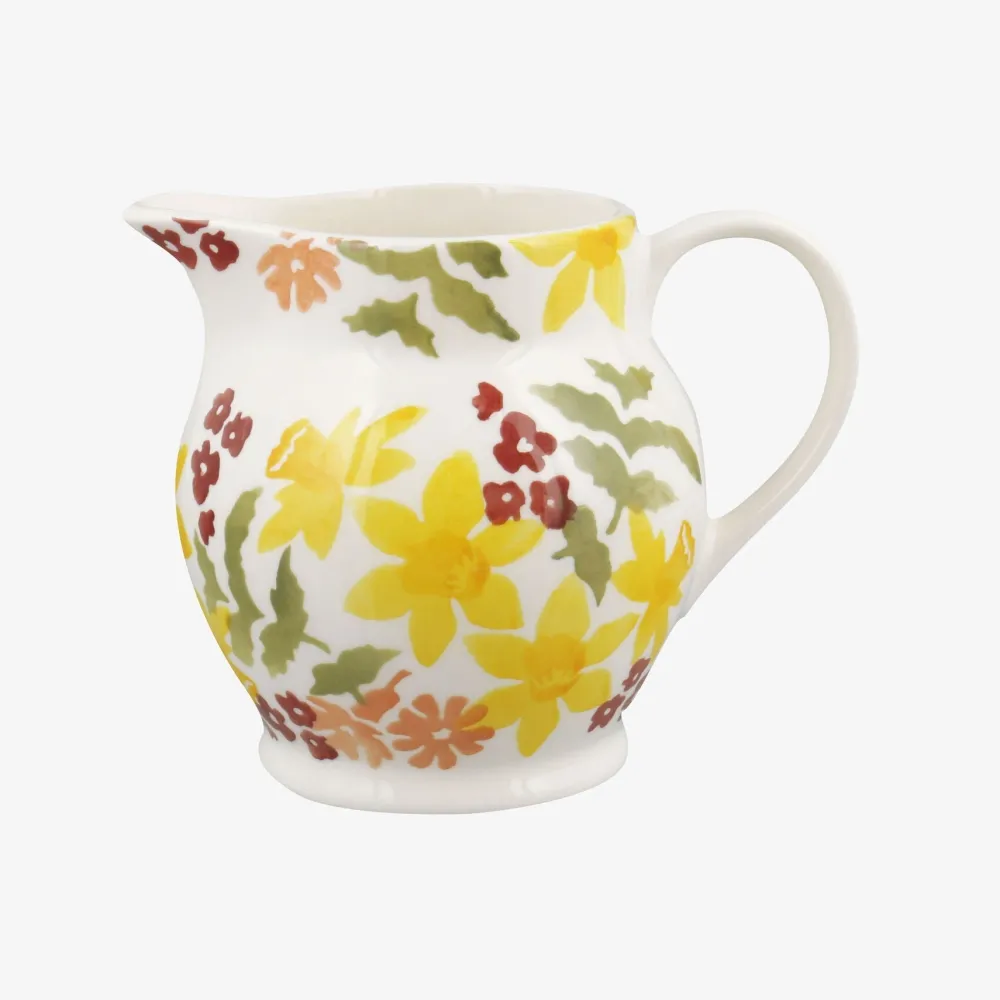 Emma Bridgewater Vases|Emma Bridgewater|Wild Daffodils 1/2 Pint Jug