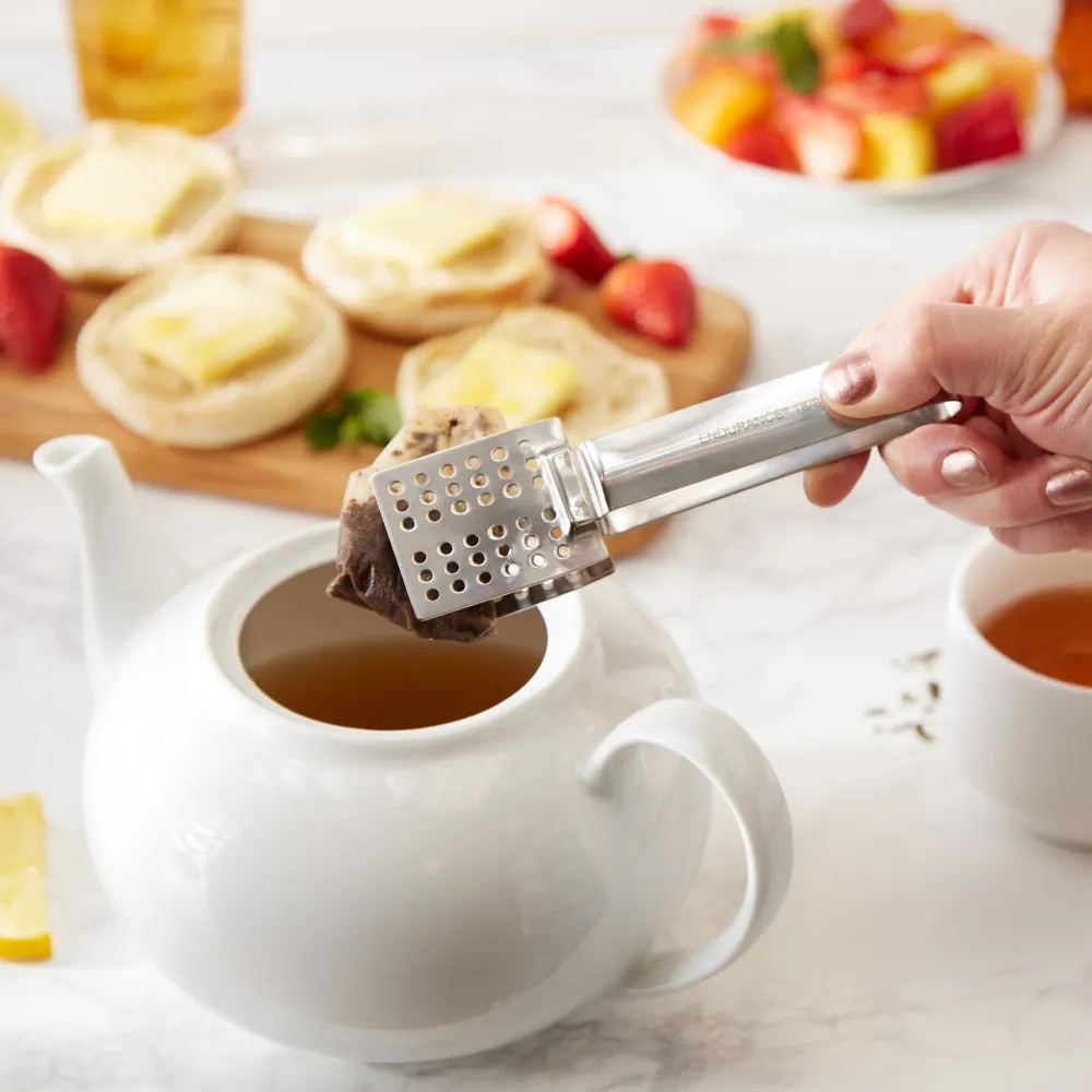 Tea Bag Holders & Squeezers|Endurance Mini Tea Tongs