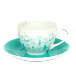English Ladies Co. Teacups & Saucers|Jasmine Color Story Teacup & Saucer