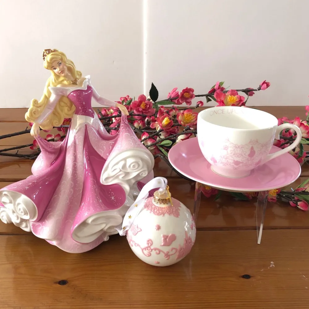 English Ladies Co. Teacups & Saucers|Sleeping Beauty Color Story Teacup & Saucer