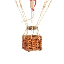 Home Accents|Floating The Skies Red Hearts Hot Air Balloon