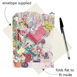 Greeting Cards|Florist & Flower Cart Swing Card