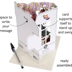 Greeting Cards|Florist & Flower Cart Swing Card