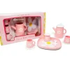 Toys|Children's Tea Sets|Flower Power Pink Teaset