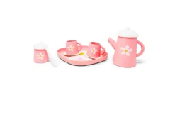 Toys|Children's Tea Sets|Flower Power Pink Teaset