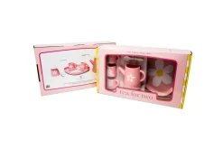 Toys|Children's Tea Sets|Flower Power Pink Teaset