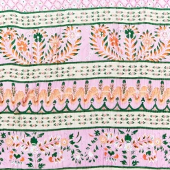 Robes, Nightgowns & Dresses|Folk Flowers Pink Long Kimono