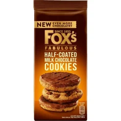 Biscuits|Fox's Half-Coated Milk Chocolate Chunk Cookies