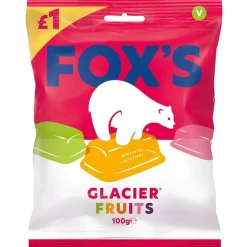 Sweets|Fox's Glacier Fruits 100g